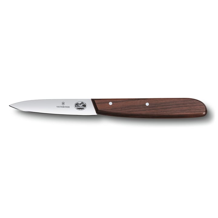 Wood ペアリングナイフ serrated 8 cm - Stainless steel-maple - Victorinox