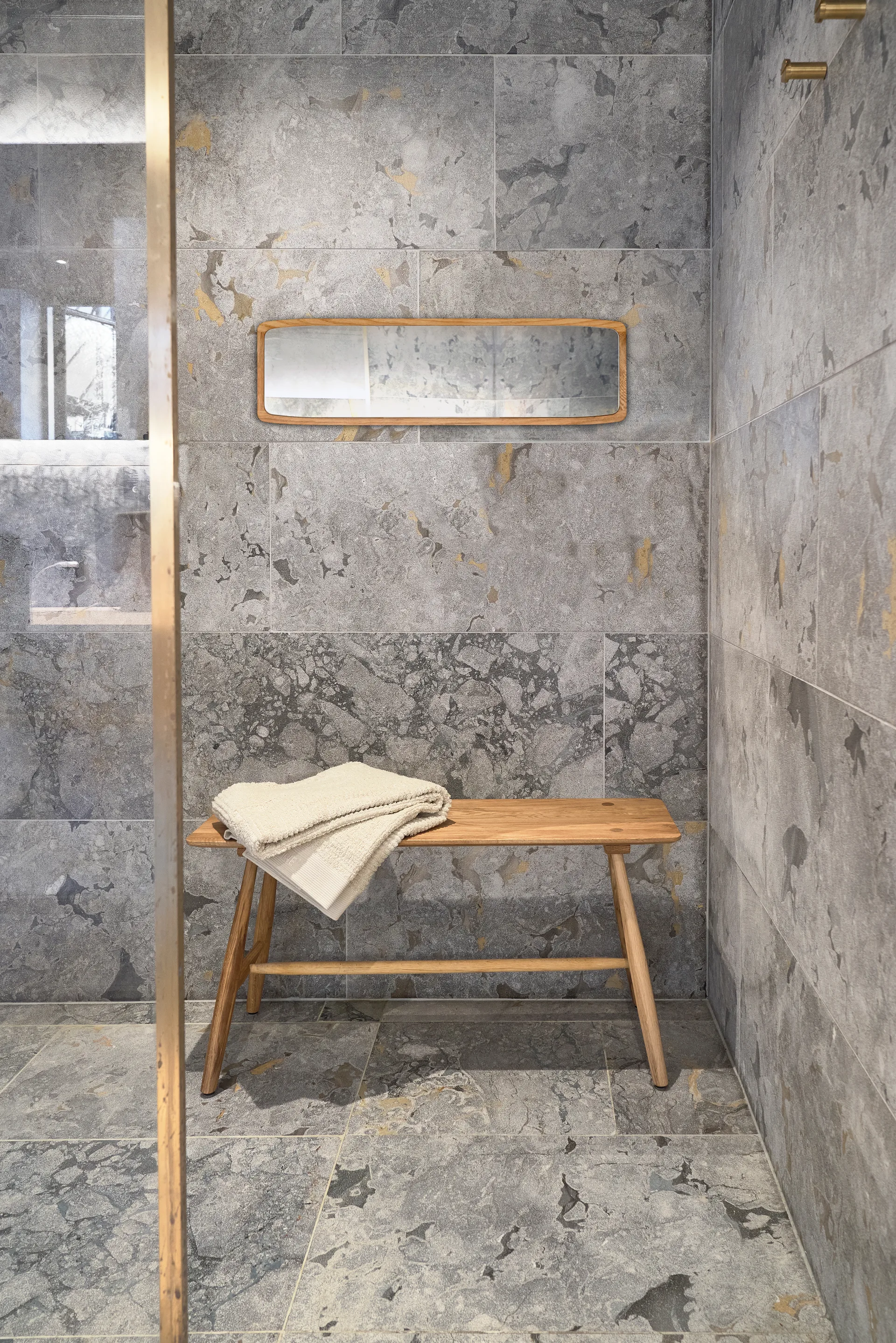 Bodo ミラー 23x80 cm, Naturally oiled Villa Collection