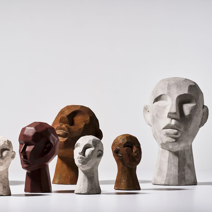 Head デコレーション, grey - small Villa Collection