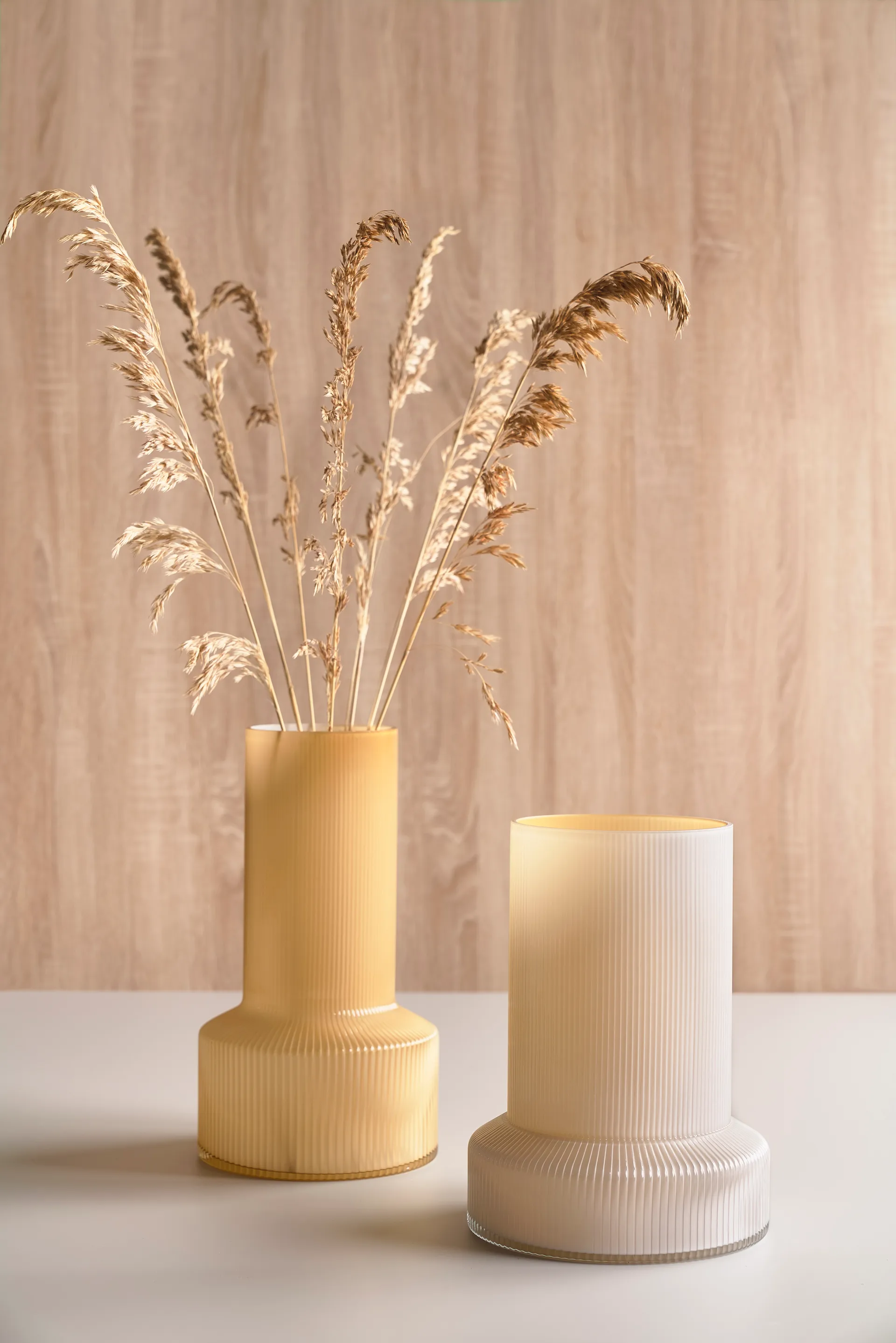 Hvils ガラス花瓶 Ø19, Honey Villa Collection