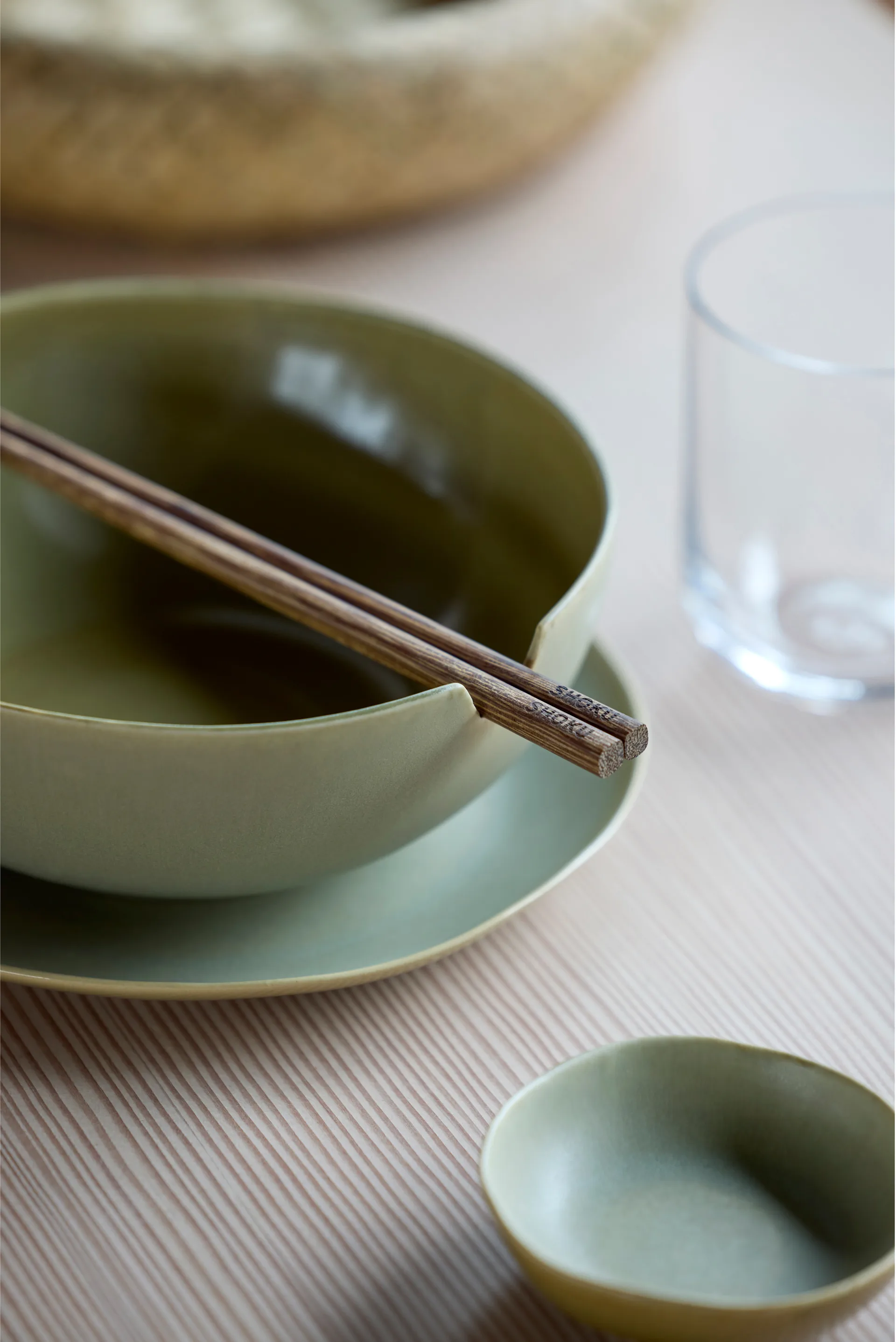 Shoku ラーメンボウル Ø18.5 cm, Pure Green Villa Collection