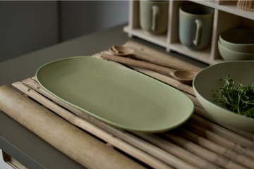 Shoku サービングプレート 18x34 cm - Pure Green - Villa Collection
