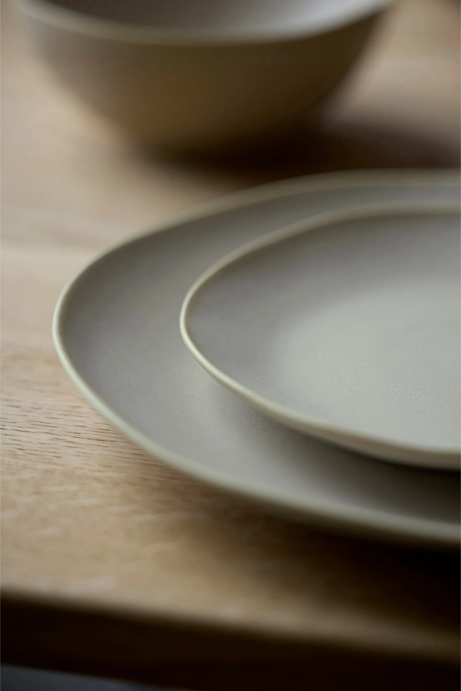 Shoku プレート Ø20 cm, Warm Brown Villa Collection