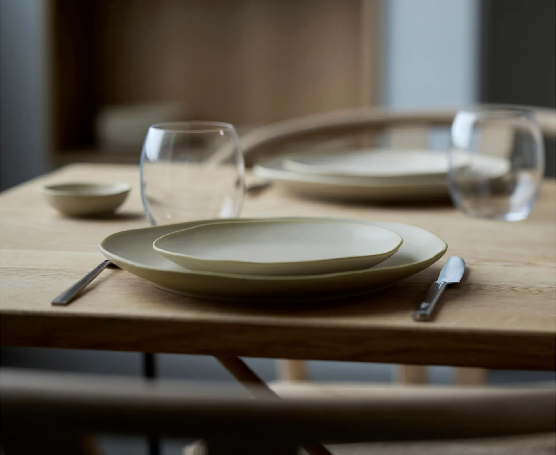 Shoku プレート Ø20 cm, Warm Brown Villa Collection