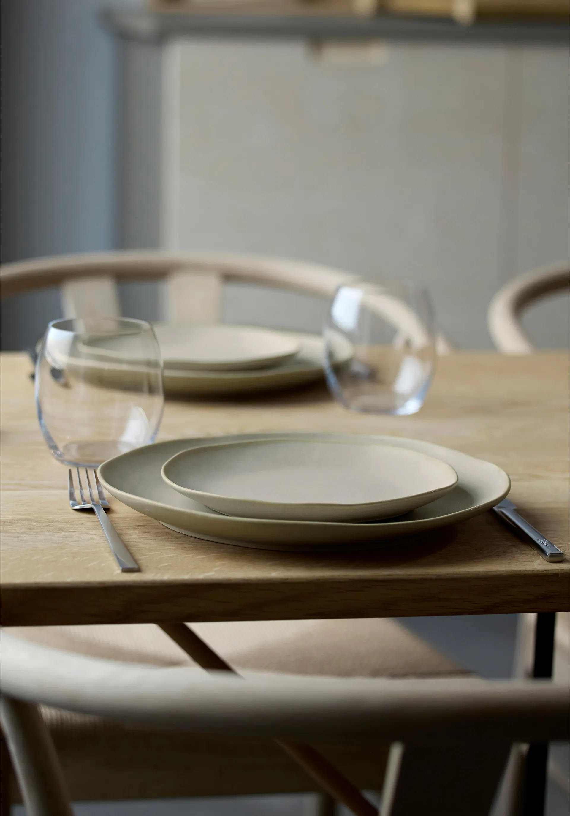 Shoku プレート Ø20 cm, Warm Brown Villa Collection