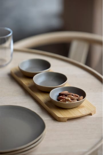 Shoku 竹製トレイ & ボウル 3個 - Warm Brown - Villa Collection