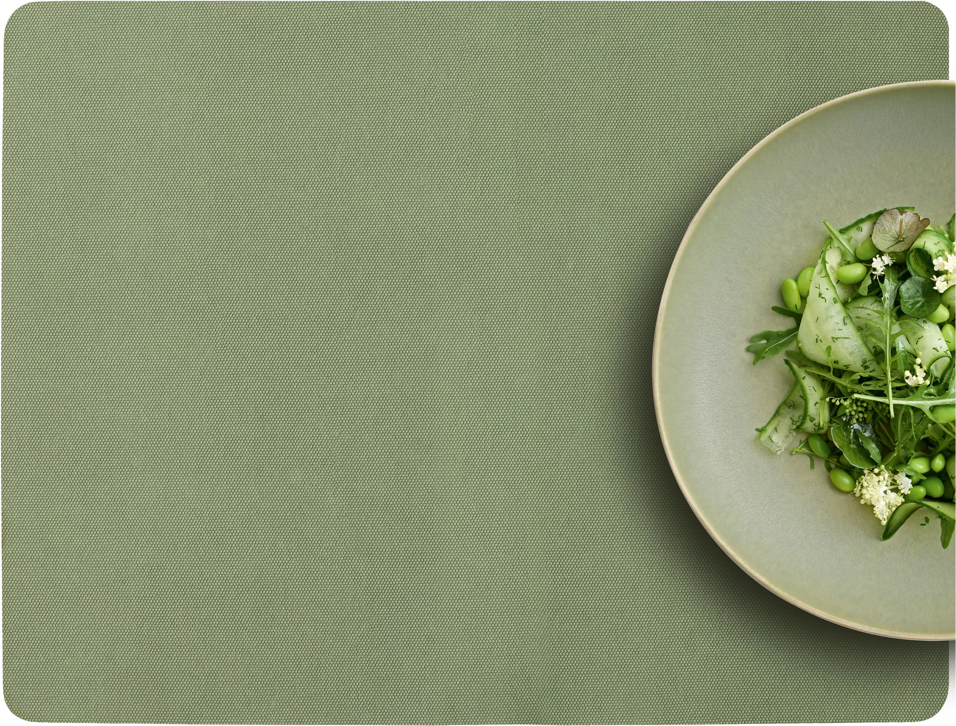 Shoku ランチョンマット 35x46 cm 4-pack, Pure Green Villa Collection