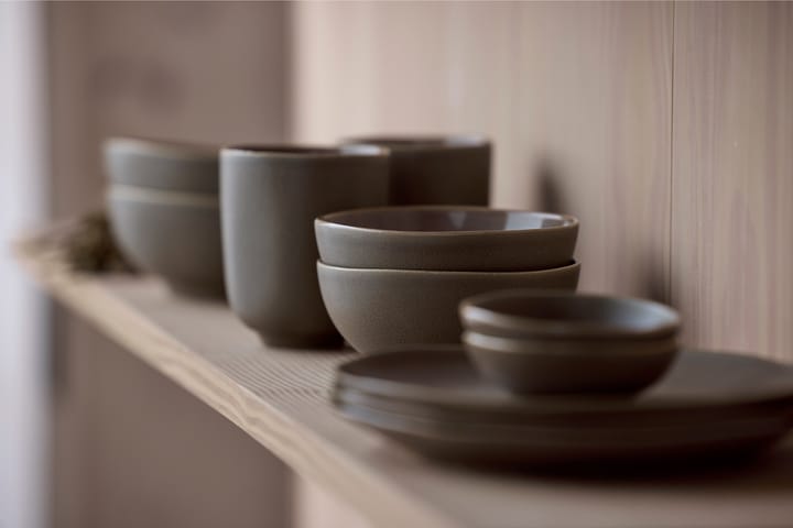 Shoku 醤油皿 Ø9 cm, Warm Brown Villa Collection