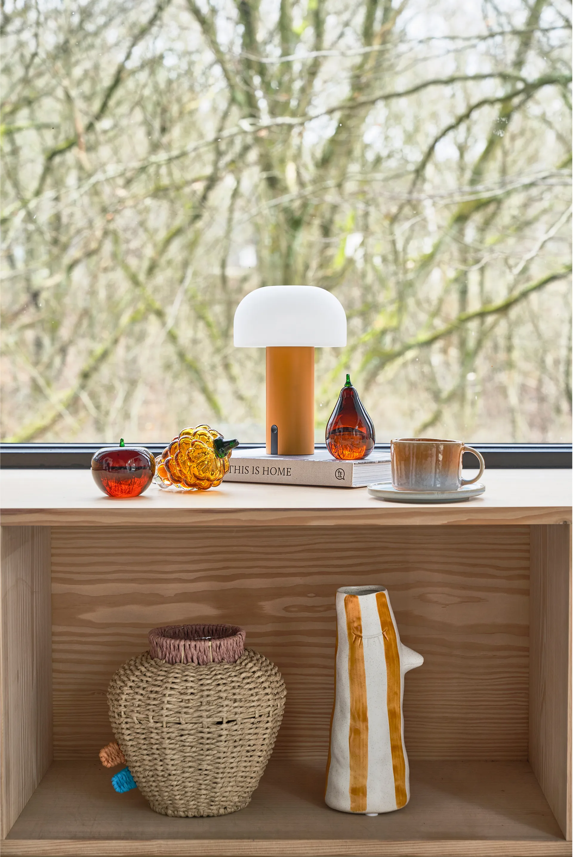 Styles ソーサー Ø13 cm 2枚セット, Cream white Villa Collection