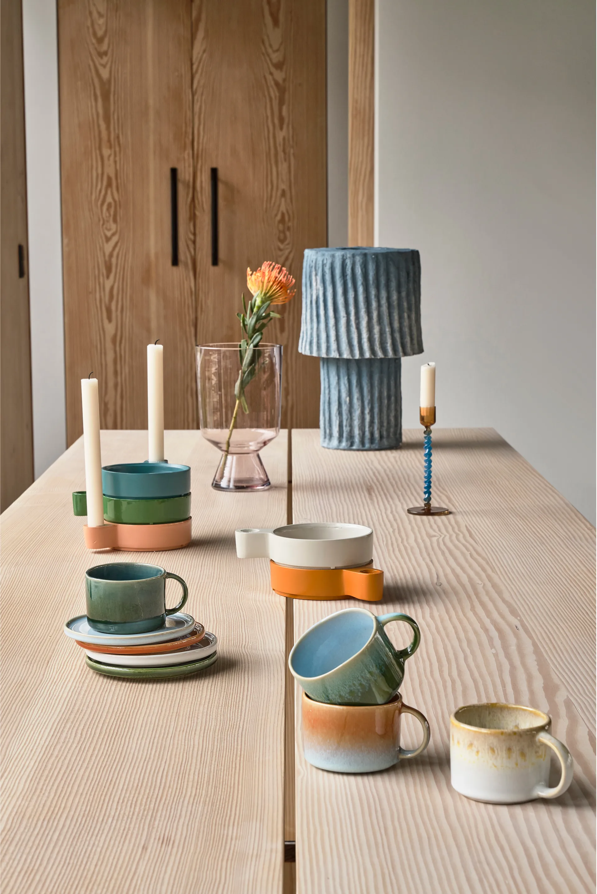 Styles マグ 16 cl 2個セット, Blue-amber Villa Collection