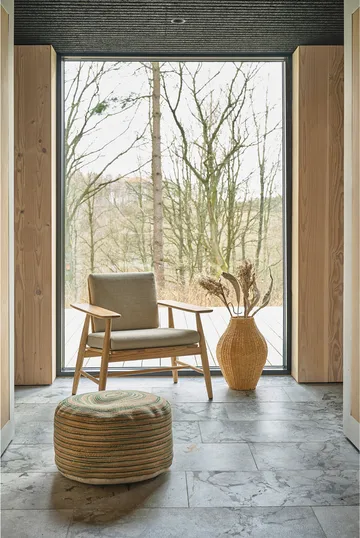 Vem プーフ 30x60 cm - Green-nature-pink - Villa Collection