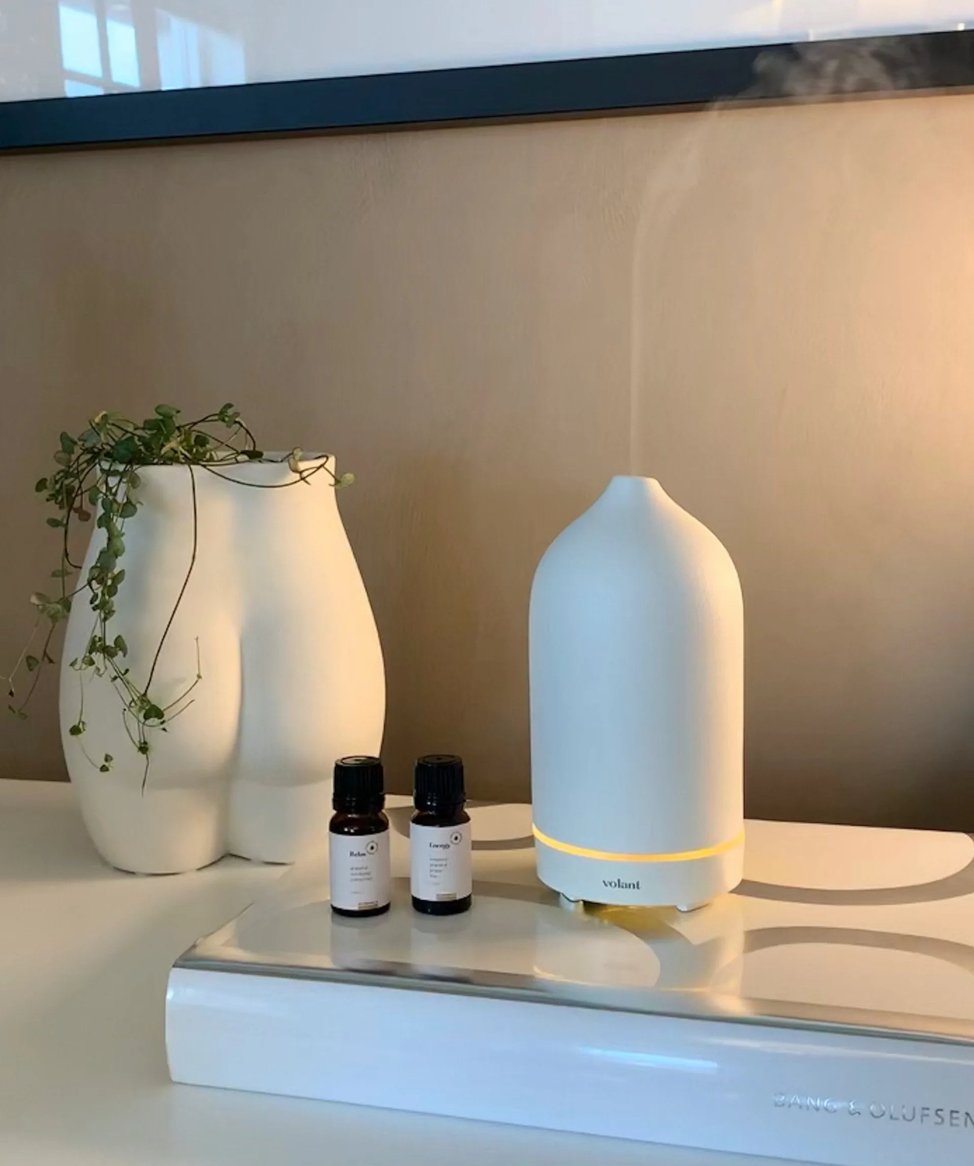 ストーンディフューザー 10 cl, White Volant