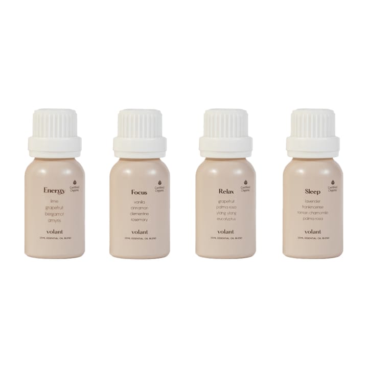 Everyday essentials set エッセンシャルオイル, 4 scents Volant