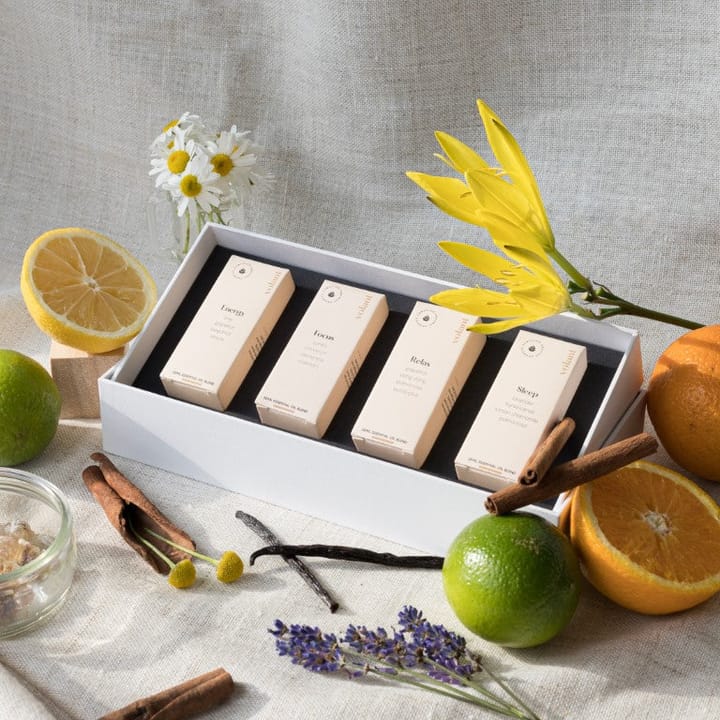 Everyday essentials set エッセンシャルオイル, 4 scents Volant