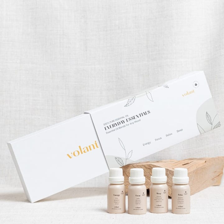 Everyday essentials set エッセンシャルオイル, 4 scents Volant