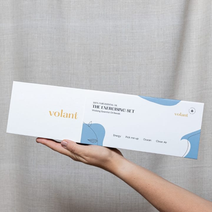 The energising set エッセンシャルオイル, 4 scents Volant