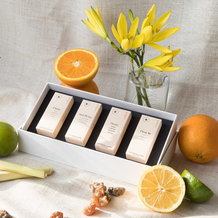 The energising set エッセンシャルオイル, 4 scents Volant