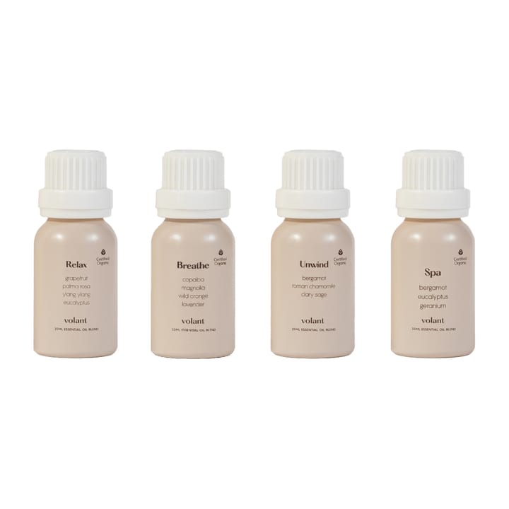 The relaxing set エッセンシャルオイル - 4 scents - Volant | ヴォラント