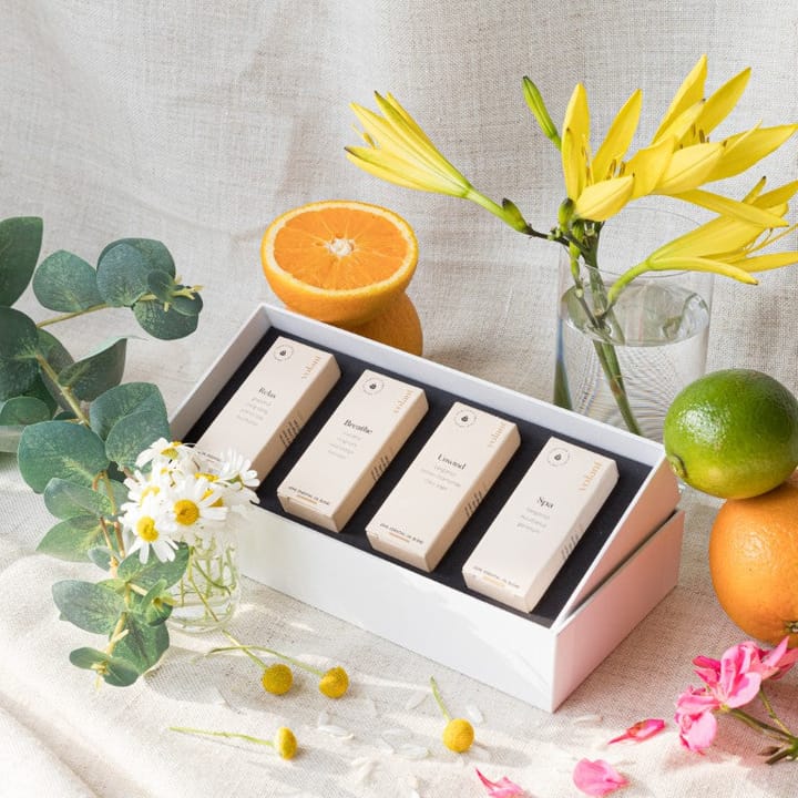 The relaxing set エッセンシャルオイル - 4 scents - Volant | ヴォラント