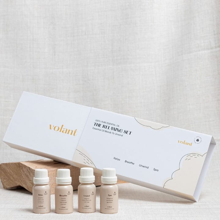 The relaxing set エッセンシャルオイル - 4 scents - Volant