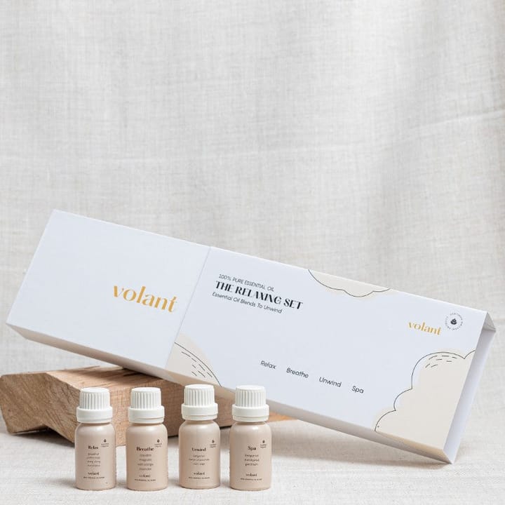The relaxing set エッセンシャルオイル - 4 scents - Volant | ヴォラント