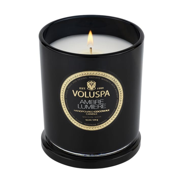 Classic Maison Noir アロマキャンドル 60時間, Ambre Lumiere Voluspa | ボルスパ