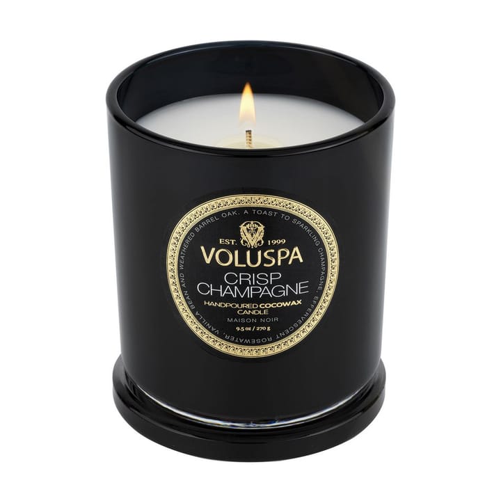Classic Maison Noir アロマキャンドル 60時間, Crisp Champagne Voluspa | ボルスパ