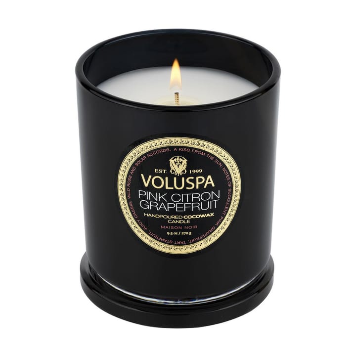 Classic Maison Noir アロマキャンドル 60時間, Pink Citron Grapefruit Voluspa | ボルスパ