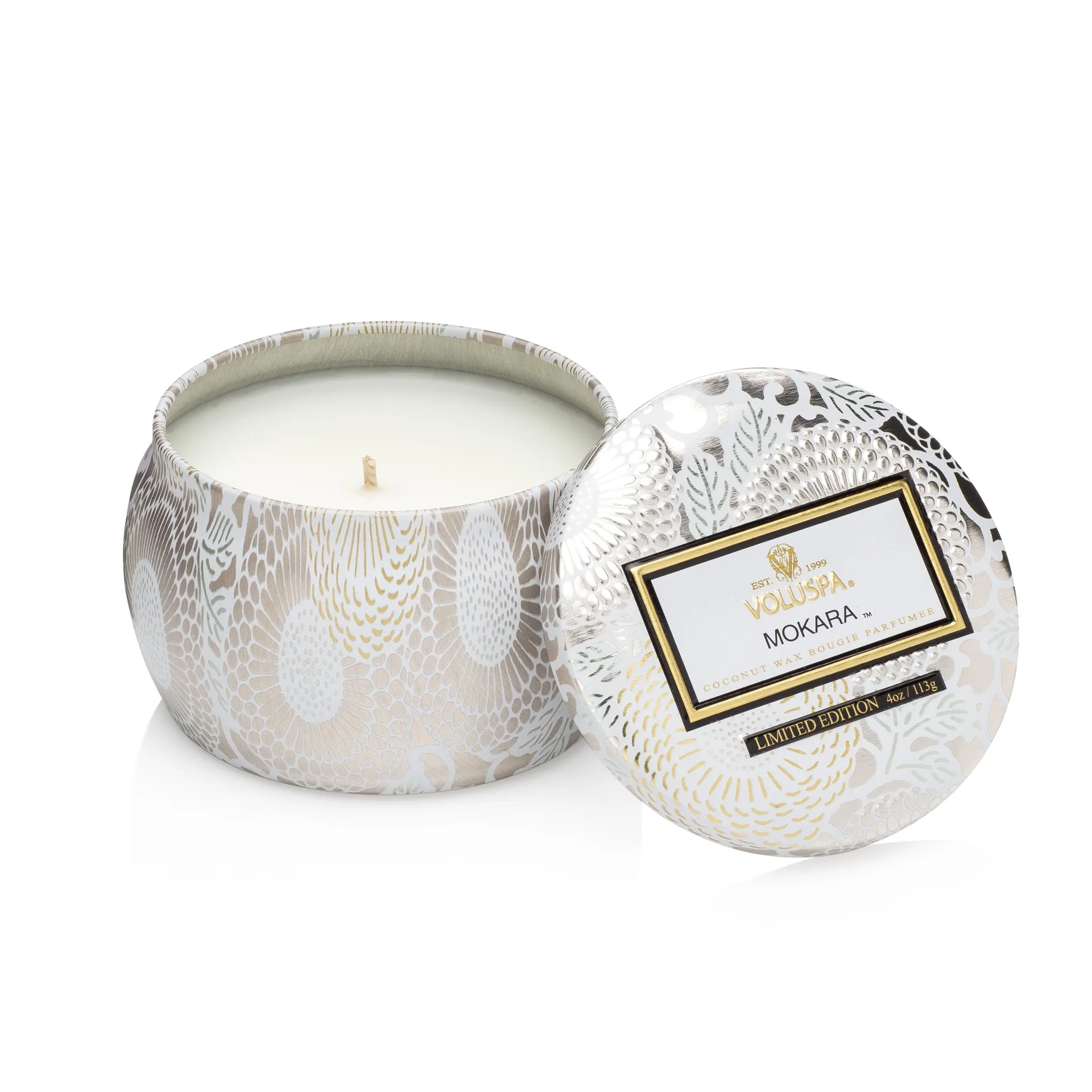 Decorative tin キャンドル 25時間, Mokara Voluspa | ボルスパ