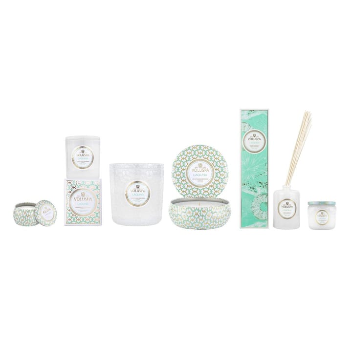 Maison Blanc 3-wick Tin アロマキャンドル 40時間, Laguna Voluspa | ボルスパ
