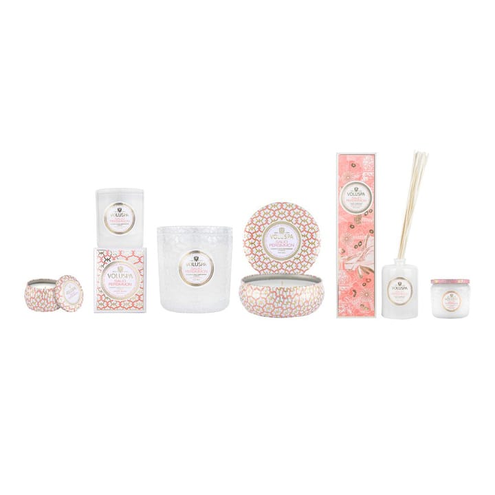 Maison Blanc 3-wick Tin アロマキャンドル 40時間, Saijo Persimmon Voluspa | ボルスパ