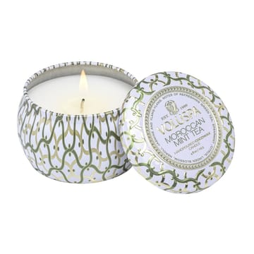 Maison Blanc Mini Tin アロマキャンドル 25時間 - Moroccan Mint Tea - Voluspa | ボルスパ