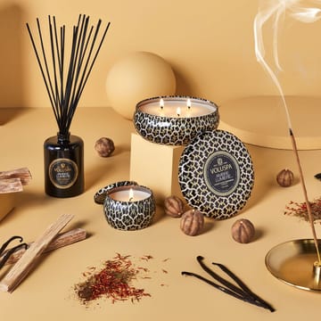 Maison Noir 3-wick Tin アロマキャンドル 40時間 - Ambre Lumiere - Voluspa | ボルスパ