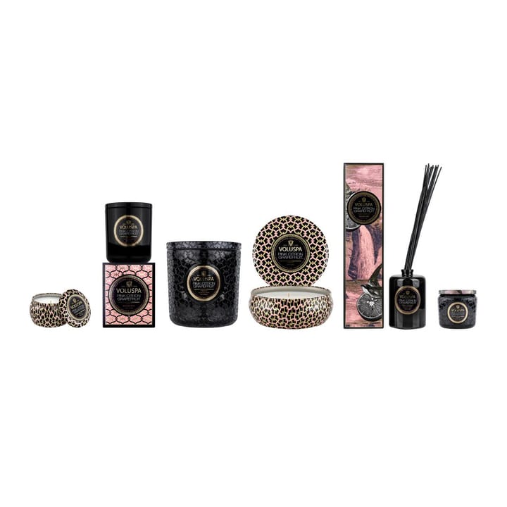 Maison Noir 3-wick Tin アロマキャンドル 40時間, Pink Citron Grapefruit Voluspa | ボルスパ