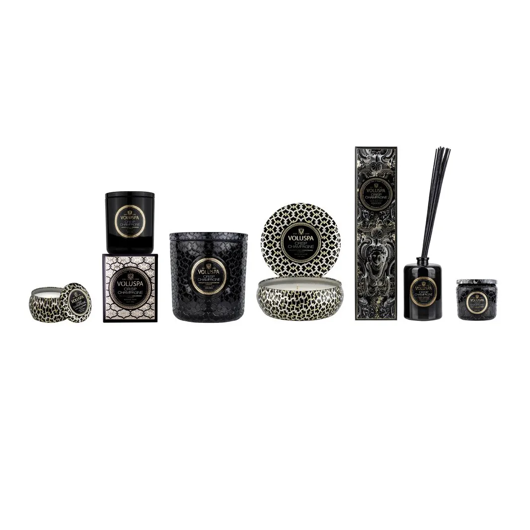 Maison Noir Luxe 香り付き (80時間), Crisp Champagne Voluspa | ボルスパ