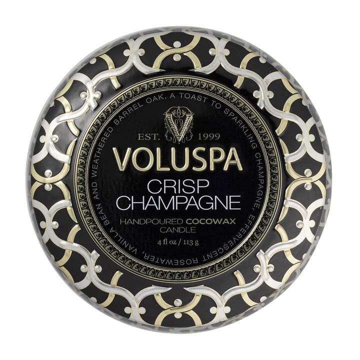 Maison Noir Mini Tin アロマキャンドル 25時間, Crisp Champagne Voluspa | ボルスパ