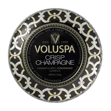 Maison Noir Mini Tin アロマキャンドル 25時間 - Crisp Champagne - Voluspa | ボルスパ