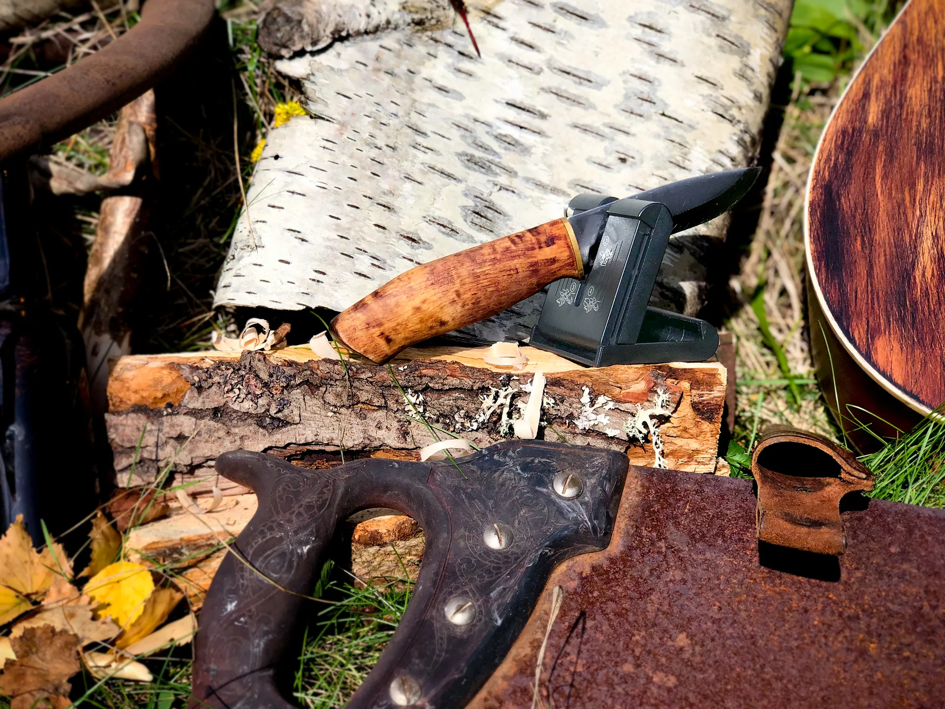 Vulkanus Pocket ナイフシャープナー basic, Black Vulkanus