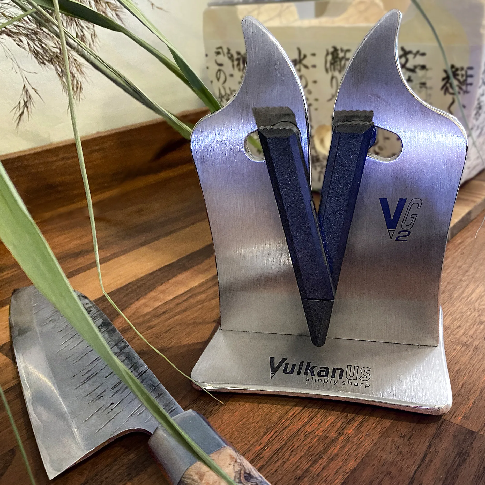 Vulkanus VG2 Professional ナイフシャープナー, stainless steel Vulkanus