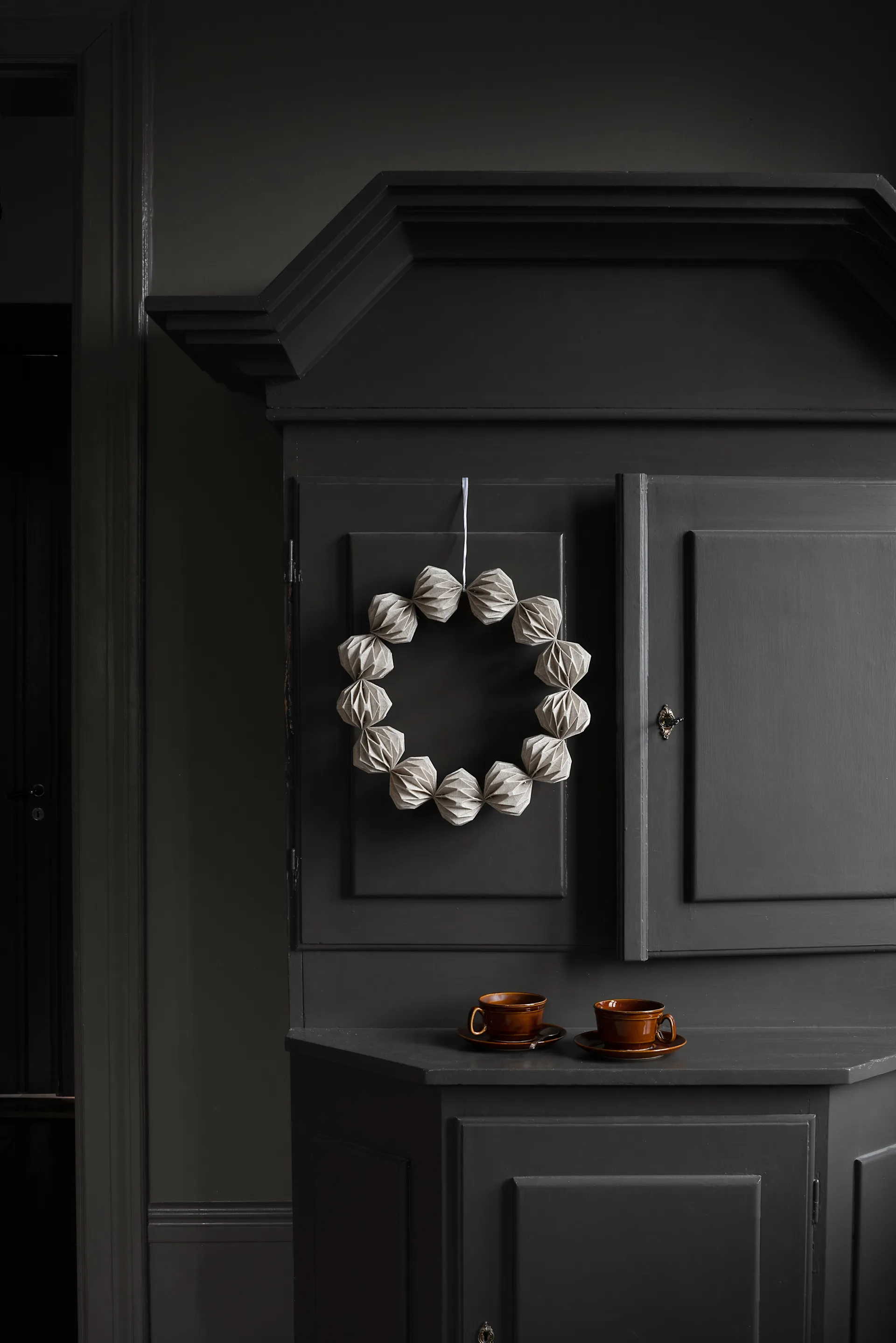 Linn wreath Ø40 cm, Natural Watt & Veke | ワット & ヴェケ