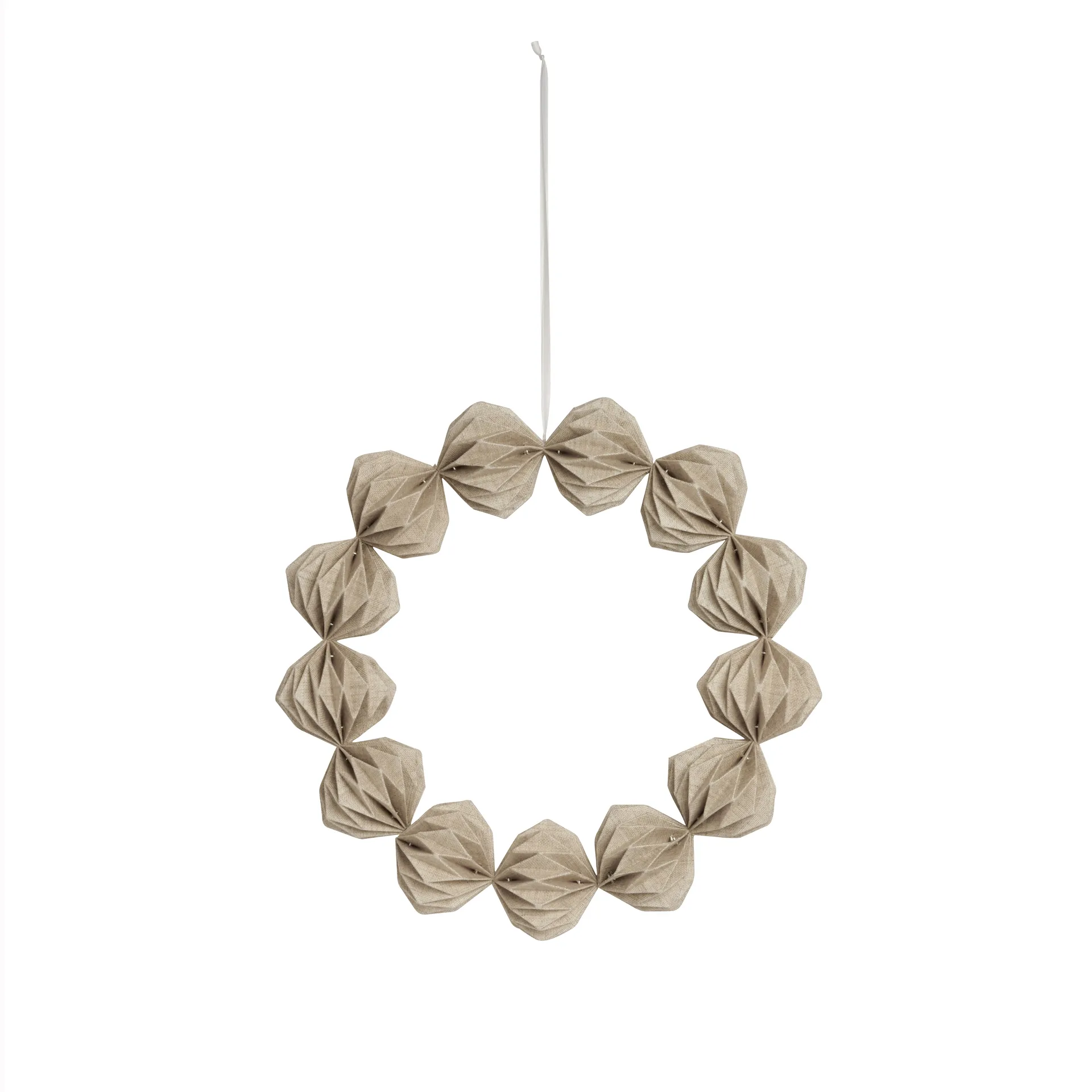 Linn wreath Ø40 cm, Natural Watt & Veke | ワット & ヴェケ