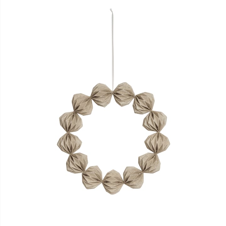 Linn wreath Ø40 cm - Natural - Watt & Veke | ワット & ヴェケ