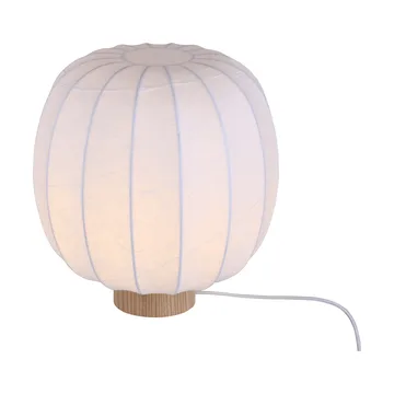 Lunari テーブルランプ - ホワイト-ナチュラルアッシュ、Ø30x32 cm - Watt & Veke | ワット & ヴェケ