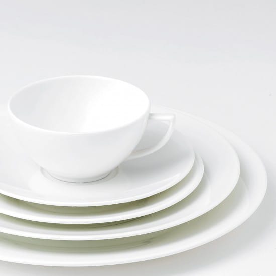ホワイト ストラータ サービングレート - Ø 33 cm - Wedgwood | ウェッジウッド