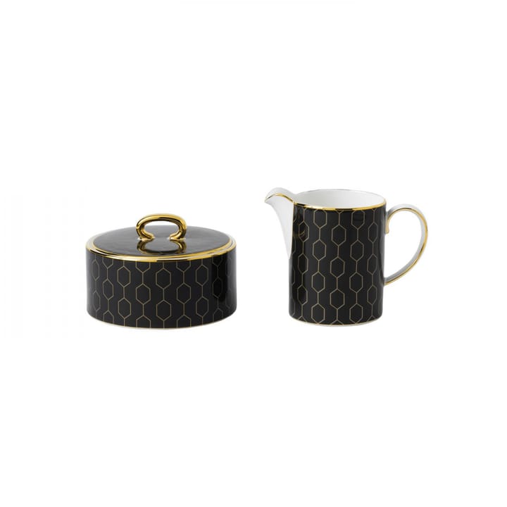 Arris シュガーボウル and ミルクピッチャー - accent - Wedgwood | ウェッジウッド