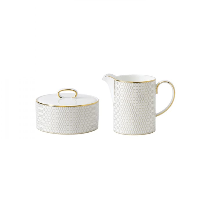 Arris シュガーボウル and ミルクピッチャー - white - Wedgwood | ウェッジウッド