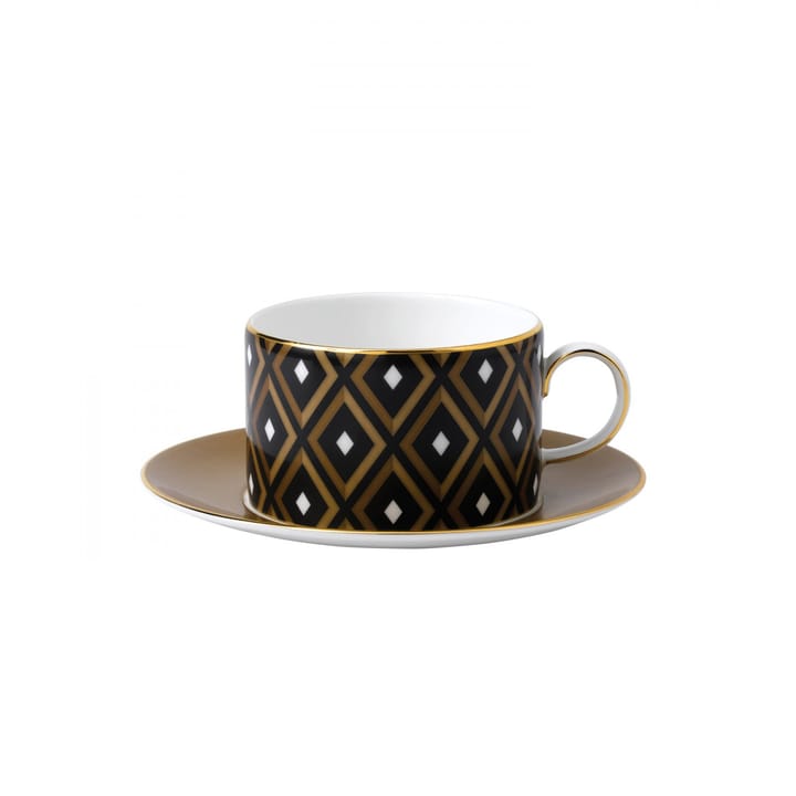 Arris ティーカップ ソーサー付き, geometric Wedgwood | ウェッジウッド