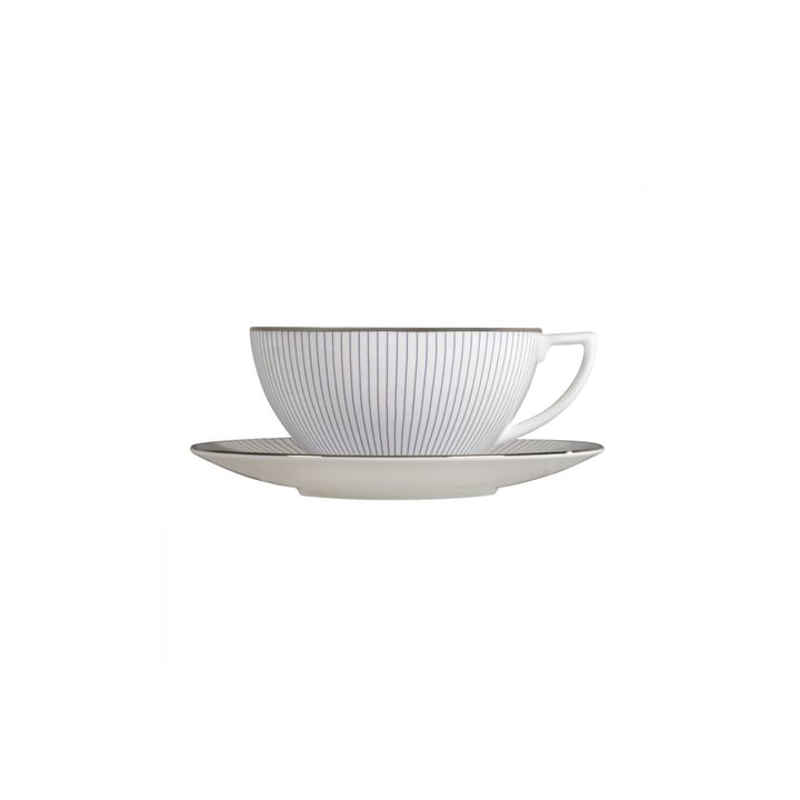Pinstripe ティー ソーサー to スモール カップ - white - Wedgwood | ウェッジ�ウッド