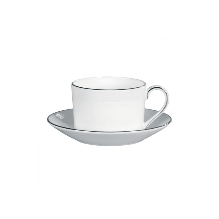 Vera Wang Blanc Sur Blanc ティー ソーサー - white - Wedgwood | ウェッジウッド