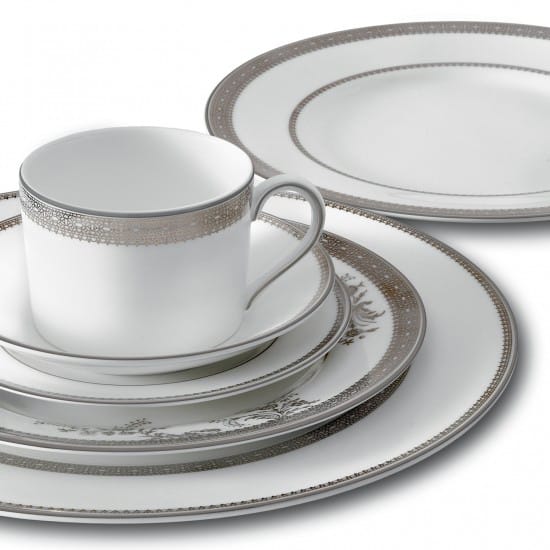 Vera Wang Lace Platinum プレート, Ø 15 cm Wedgwood | ウェッジウッド